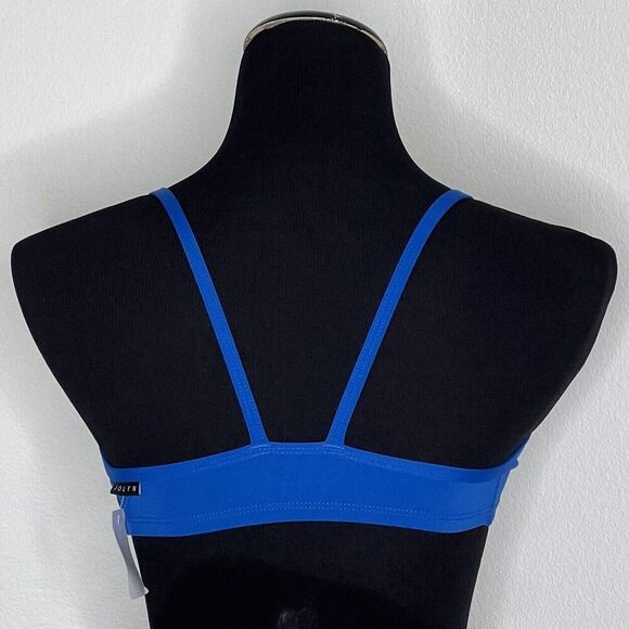 Jolyn Bikini Swim Top Ghost Medium Deep Sea Blue Rare New with tags - Picture 2 of 5